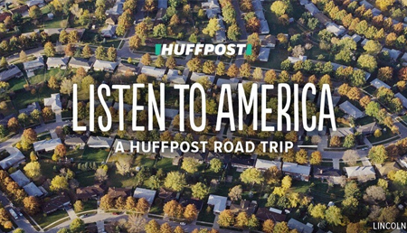 Huffing Post Listen to America Logo
