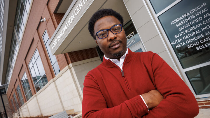 Charles Chioma Nwaizu, assistant professor of practice in food science and technology. 